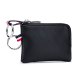 Men's Coin Purse European And American Leather Mini Wallet Soft Leather Zip Coin Driving License Key Case Card Holder Ultra-thin